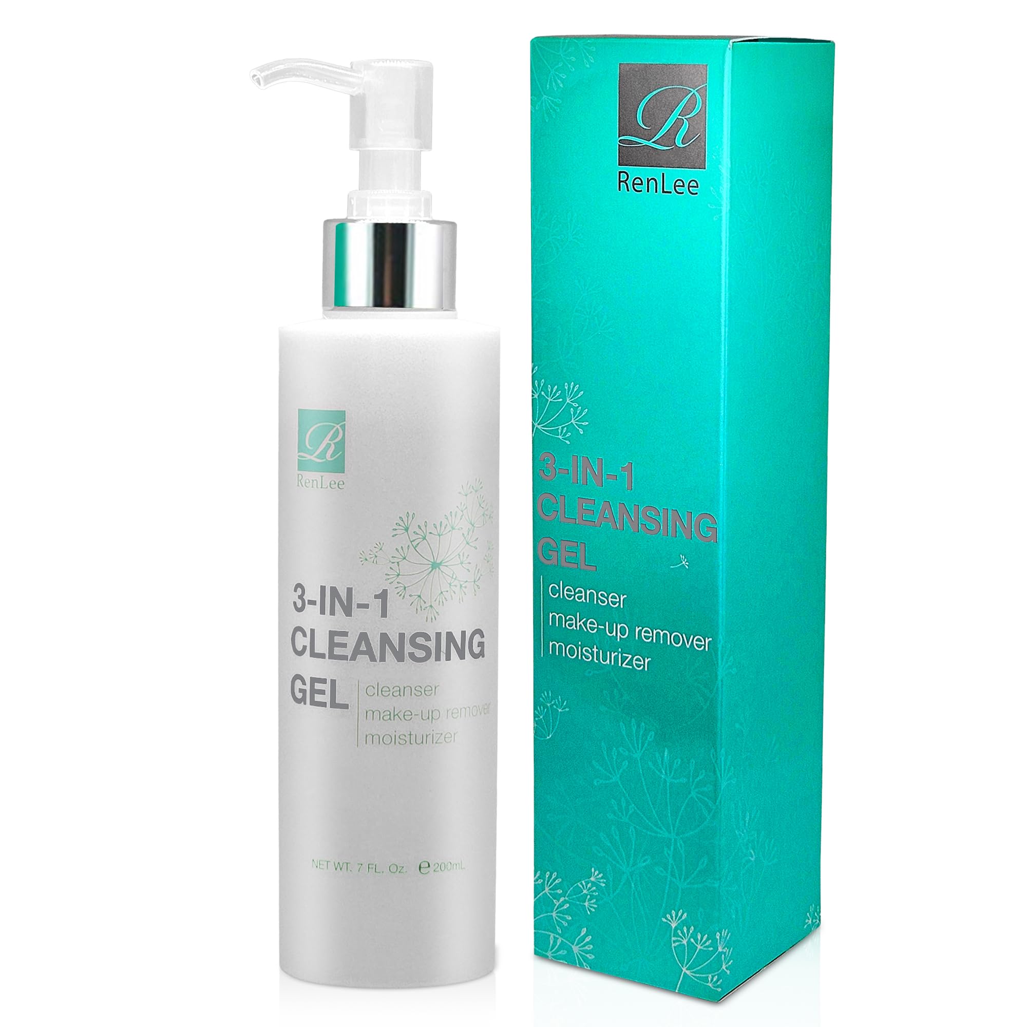 Amazon.com: RenLee® 3-in-1 Cleansing Gel with Rose Essential Oil